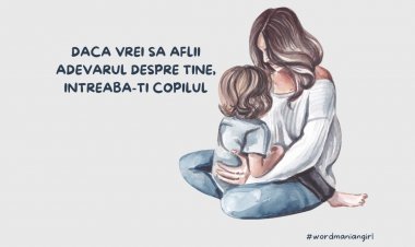 Când nu știi ce să crezi, alege să crezi că ești frumoasă